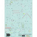 F-4/RF-4 STENCILS DATA (GREY) - 1/72 Decals