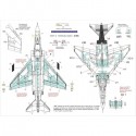 F-4/RF-4 STENCILS DATA (GREY WHITE FS 36622) - 1/72 Decals