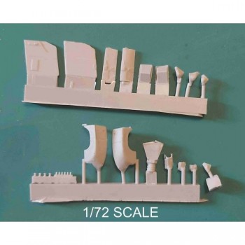 OH-58D Kiowa Warrior Upgraded - Upgrade set, 1/72