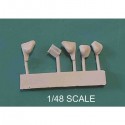 OH-58D Kiowa Warrior Upgraded - Upgrade set, 1/48