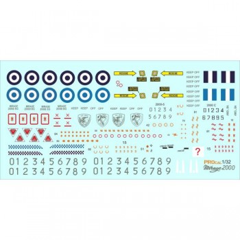 HAF Mirage 2000 - Saint Archangel Michael 1/32 Decal