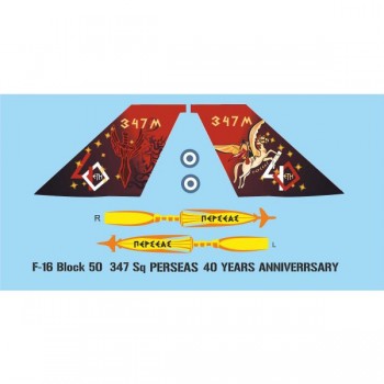 F-16 347 SQ PERSEAS 40 YEARS