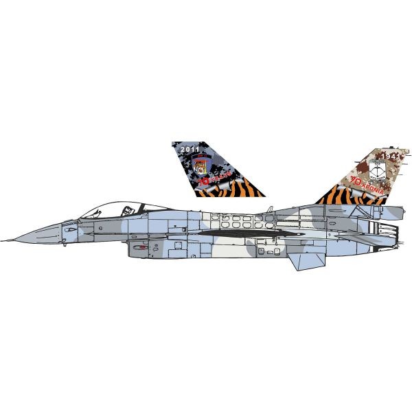 F-16 C Blk 52 335sq TIGER 70 YEARS