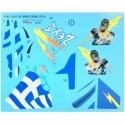 ZEYS GREEK DEMO TEAM Decal - 1/72 Decal