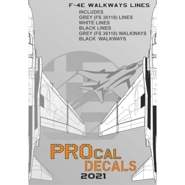 F-RF/4E WALKWAYS - 1/72 Decal