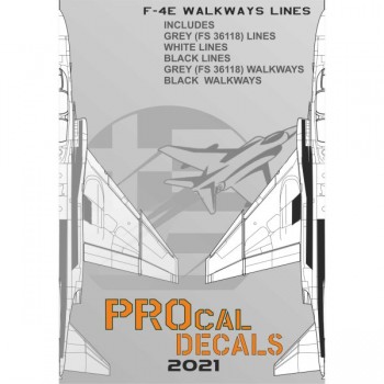 F-RF/4E WALKWAYS - 1/32 Decal