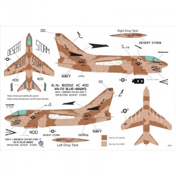 Α-7 Operation Desert Storm - 1/32 Procal Decals