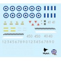 Greek RAFALE insignias and basic stencils  - 1/48 Procal Decals
