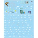 F-16 VIPER COCKPIT 1/12 Conversion Set /W JHMCS HELMET -  Procal Decals
