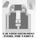 1/72 F-16 VIPER Instrument Panel Conversion For TAMIYA -  Procal Decals