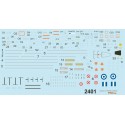 GREEK F-16 LOW VISIBILITY STENCILS  - 1/48 Procal Decals