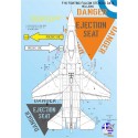 GREEK F-16 LOW VISIBILITY STENCILS  - 1/32 Procal Decals