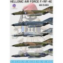 F/RF-4E GREEK AF - 1/48 Procal Decals
