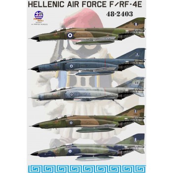 F/RF-4E GREEK AF  - 1/48 Procal Decals