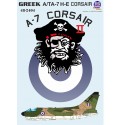 GREEK A-7 CORSAIR - 1/48 Procal Decals