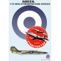 GREEK F-104G STARFIGHTER - 1/48 Procal Decals