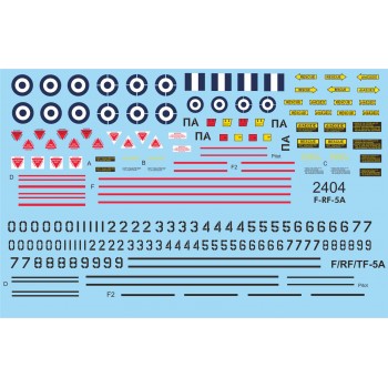 GREEK F/RF-5A SET  - 1/48 Procal Decals