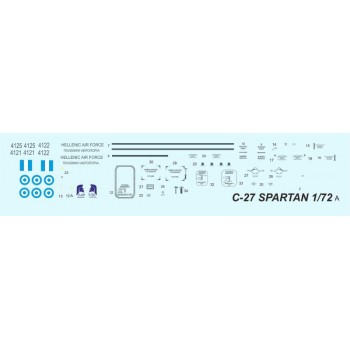 C-27J Spartan HAF Decals ver.A