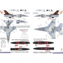 341 SQ 70 YEARS F-16 Blk50 - 1/48 Procal Decals