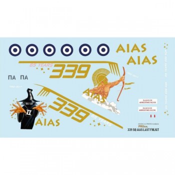 HAF 339 Sq. AIAS LAST FLIGHT - 1/48 Decal