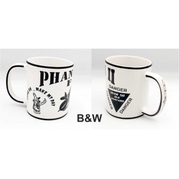 Mugs - White with Black details