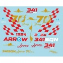 341 SQ 70 YEARS F-16 Blk50  - 1/72 Procal Decals