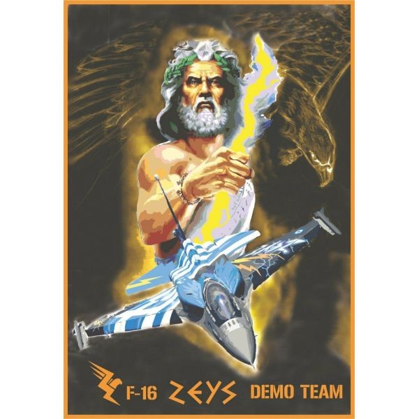 ZEYS GREEK DEMO TEAM Decal - 1/32 Decal